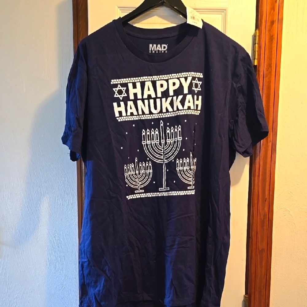 MAD Engine Happy Hanukkah T-Shirt